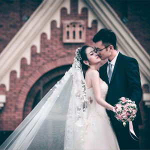 高清唯美的情侣结婚头像图片 结婚情侣头像