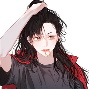 高清一男一女清新动漫情头图片 小清新情侣头像漫画