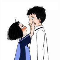 超级有爱动漫卡通情侣头像
