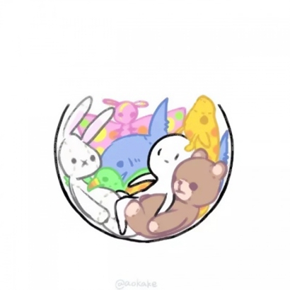 高清可爱的简笔画小人情侣头像图片 简笔画情侣小人头像