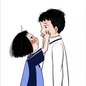 高清好看漫画情头头像图片 超好看情头漫画