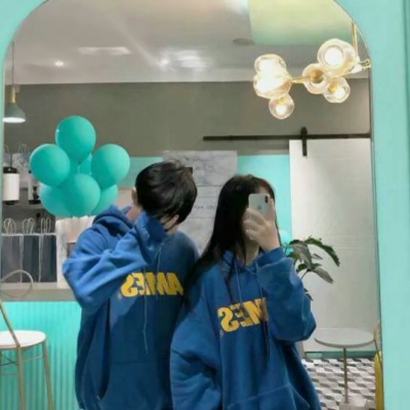 高清一对两张的唯美qq情头图片 qq头像唯美情侣头像