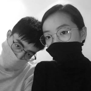 高清恩爱的双人情侣头像黑白照片 qq头像双人情侣黑白