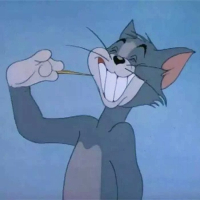 搞笑的猫和老鼠头像高清情侣图片 猫和老鼠cp头像情侣