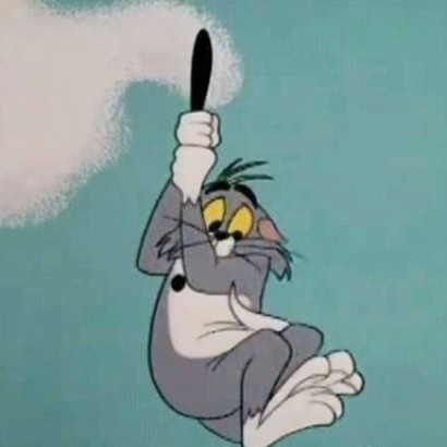 搞笑的猫和老鼠头像高清情侣图片 猫和老鼠cp头像情侣