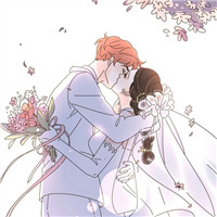 两人一张的漫画情侣吻照头像图片 情侣头像动漫吻照