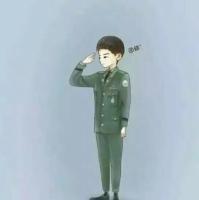 兵哥哥兵嫂卡通动漫情侣头像一对