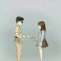 兵哥哥兵嫂卡通动漫情侣头像一对