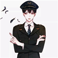 一男一女的学院风头像动漫图片 动漫学院风情侣头像