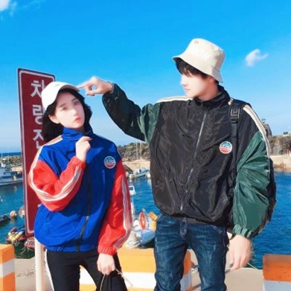 高清时尚的双人情侣头像真人图片 双人时尚情侣头像