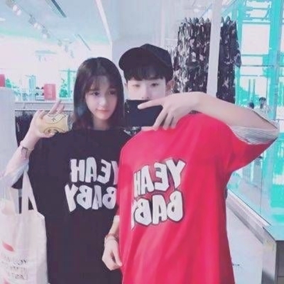 高清时尚的双人情侣头像真人图片 双人时尚情侣头像
