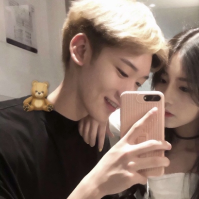 高清超甜一对两张的唯美情头图片 唯美超甜情头
