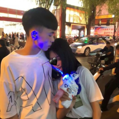 高清双人的情头真人头像一对两张图片 情头真人双人一对两张