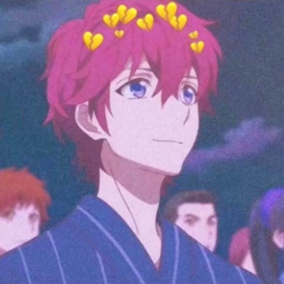 高清带❤头上有爱心的情侣头像动漫 情侣头像爱心左右两张