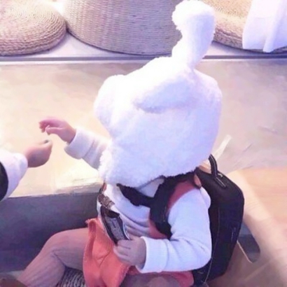 可爱的呆萌小孩情侣头像高清图片 萌娃情头可爱一对两张