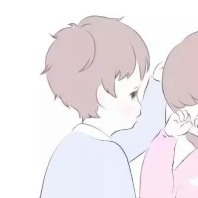 高清可爱的粉红动漫情头图片 少女心粉色系情侣头像