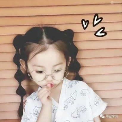 高清可爱的一左一右萌娃情头图片 情头一左一右萌娃