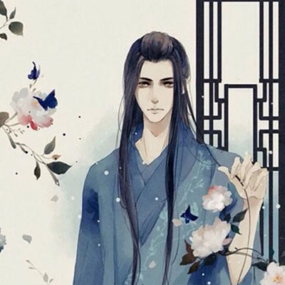 美腻的古风情侣头像一对两张