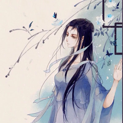 美腻的古风情侣头像一对两张