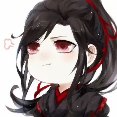 高清有爱的魔道祖师情头一左一右图片 魔道祖师头像一左一右