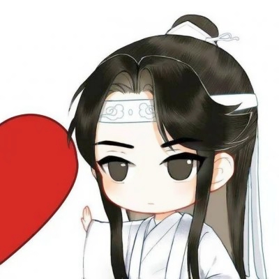 高清有爱的魔道祖师情头一左一右图片 魔道祖师头像一左一右