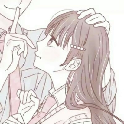 高清好看漫画版的情侣头像图片 qq头像动漫情侣版