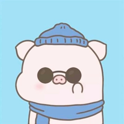 情侣头像卡通一对呆傻