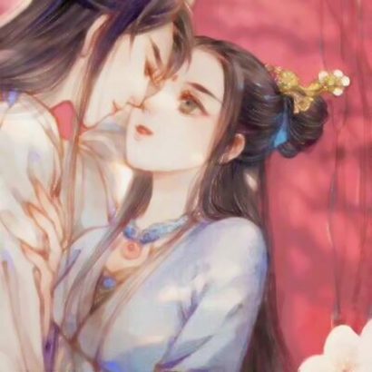 高清好看的双人动漫唯美古风情头图片 高清古风情头一对两张