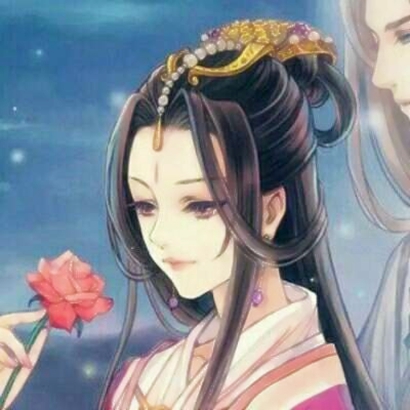高清好看的双人动漫唯美古风情头图片 高清古风情头一对两张