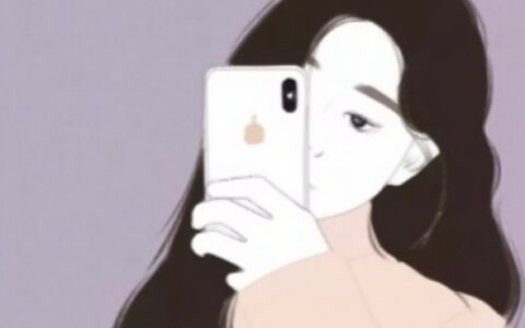 酷味十足 微信卡通头像情侣冷酷一男一女