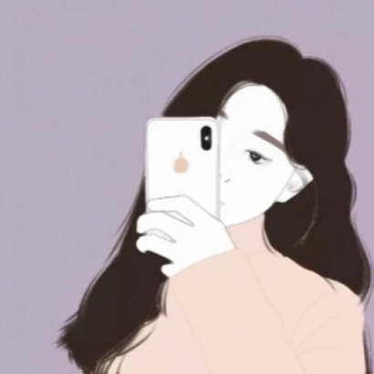 酷味十足 微信卡通头像情侣冷酷一男一女