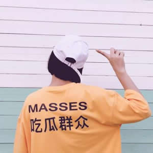 高清时尚的单人情头一男一女 情侣头像单人一人一张