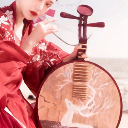 真人版的古风情头 古风唯美情侣头像一对两张
