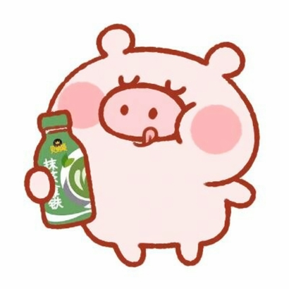 高清呆萌可爱的卡通猪猪情侣头像图片 猪猪情侣头像一左一右