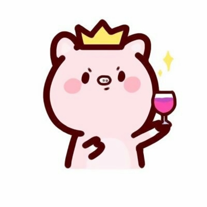 高清呆萌可爱的卡通猪猪情侣头像图片 猪猪情侣头像一左一右