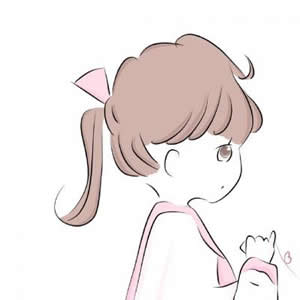 高清幸福可爱的卡通情头 幸福情侣头像一左一右