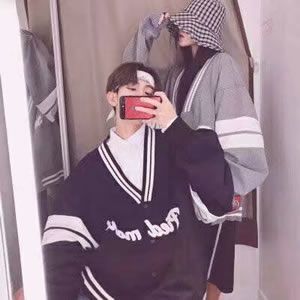 清新又时尚的情头 qq情侣头像一男一女小清新