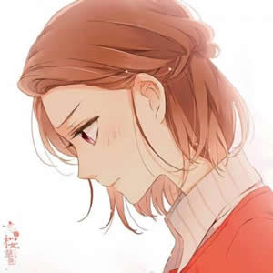 甜宠爱情 卡通二次元的情侣头像一男一女