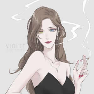 甜宠爱情 卡通二次元的情侣头像一男一女
