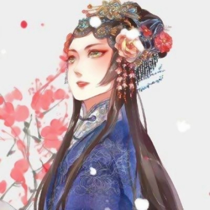 动漫版的情侣头像古风清晰两张图片 古风系列超美动漫情侣头像