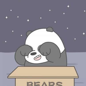 每天爱你多一些 微信卡通情侣头像一对两张