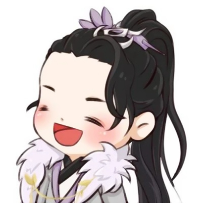 开怀大笑的呆萌卡通情头 开心卡通情侣头像一男一女