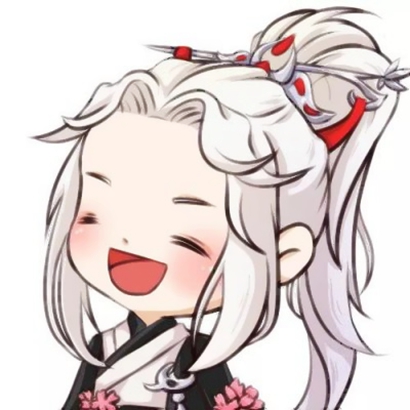 开怀大笑的呆萌卡通情头 开心卡通情侣头像一男一女