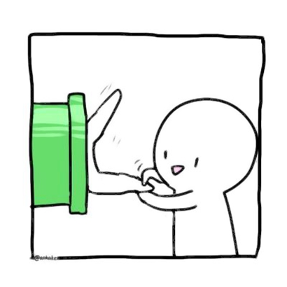 抖音很火的小白人情侣头像