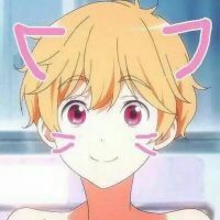 成双成对的二次元猫耳情侣头像图片 二次元猫耳朵情侣头像