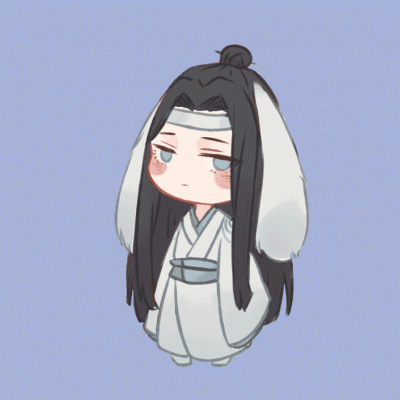高清可爱的魔道祖师q版cp头像图片 魔道祖师情头q版分开