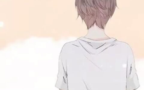 动漫情侣头像一男一女：爱情需要有缘白头偕老需要有份