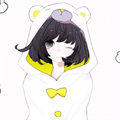 高清好看的卡通呆萌情侣头像男女图片 卡通情侣萌头像两张