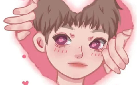 浪漫甜蜜的微信情头 2023火爆小清新卡通情侣头像图片