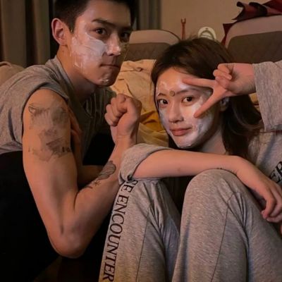 高清好看情侣头像一男一女情头真人 超浪漫情侣头像真人两张配对